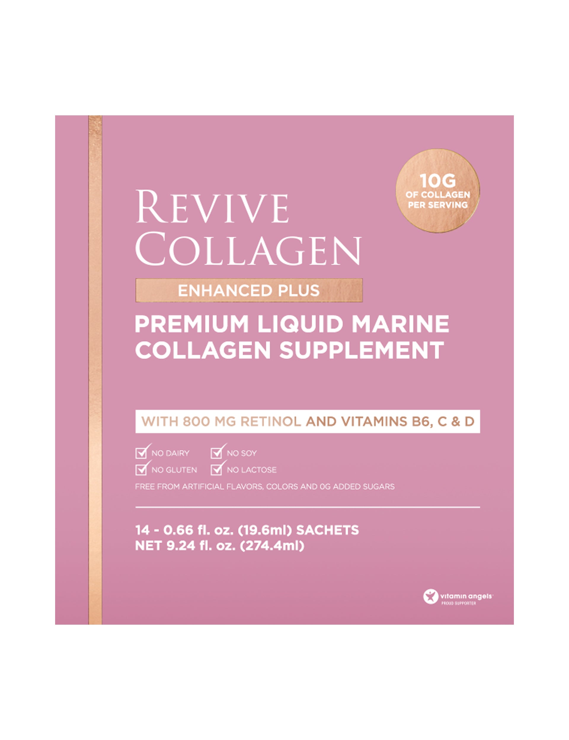 Revive Collagen Enhanced Plus - Hydrolyzed Marine Collagen Drink