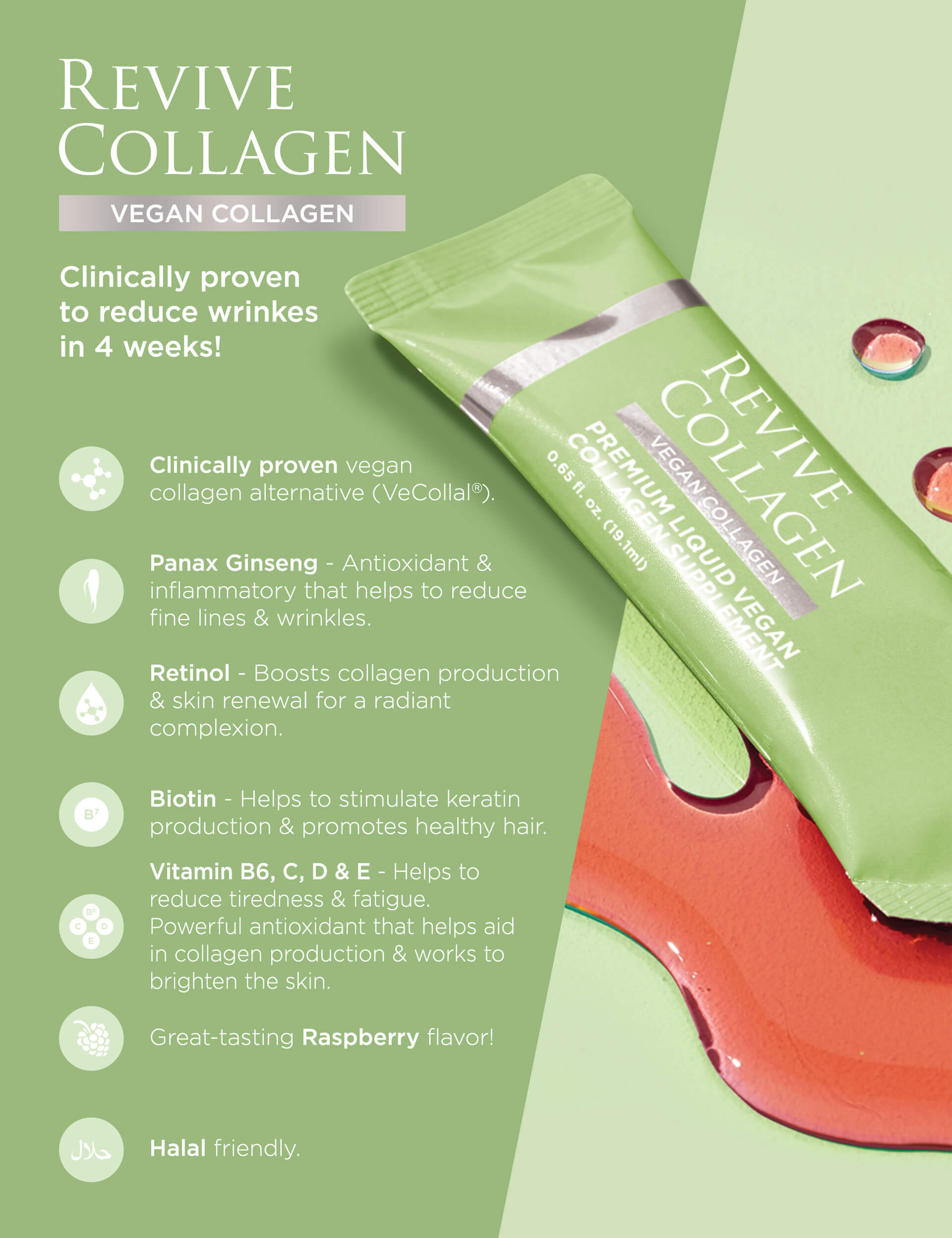 Revive Collagen Vegan - The World's First Clinically Proven Vegan Collagen